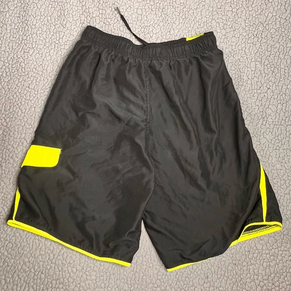Nike Swimming Trunks Black And Yellow‎ Big Boys Size Small